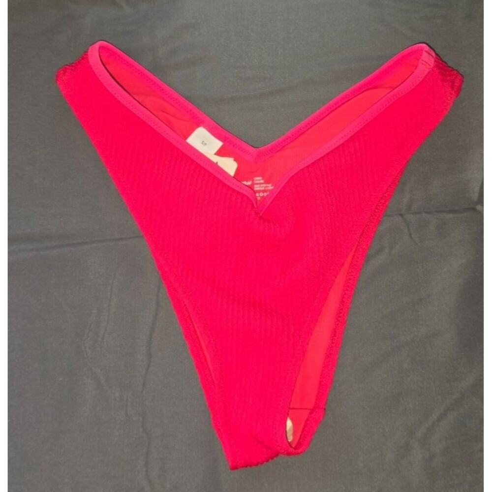 Aerie Pink Cheeky Swim Bathing Suit Bottom Size Small S New $29.95
